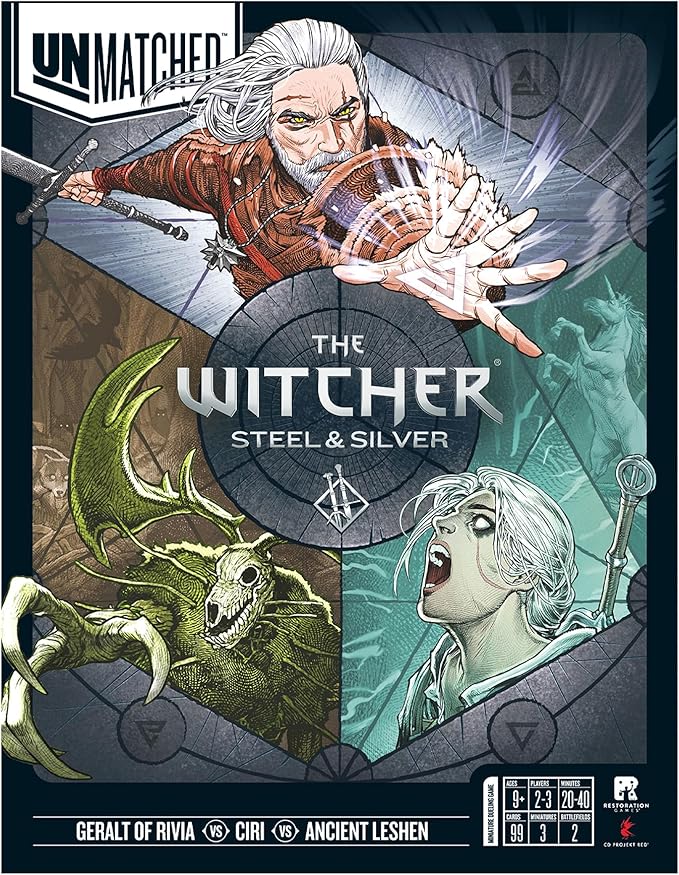 Unmatched The Witcher Steel & Silver