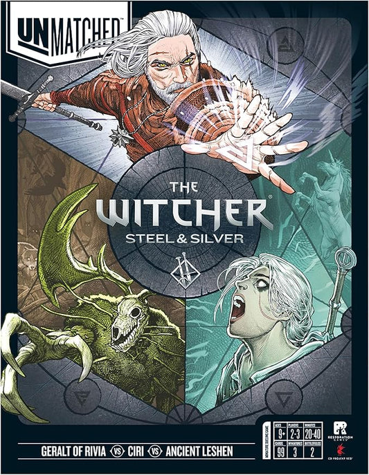 Unmatched The Witcher Steel & Silver