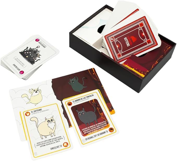 Exploding Kittens Bien vs Mal