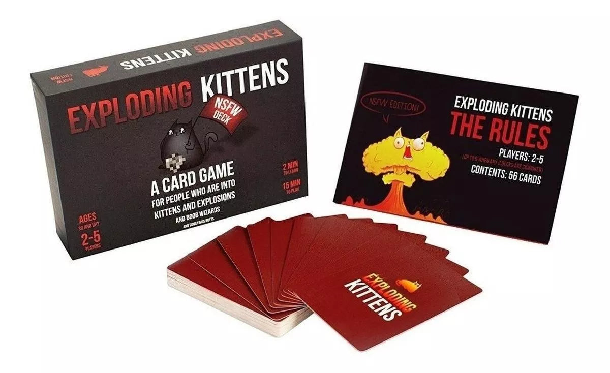 Exploding Kittens (Versión 18+) – El Comodín